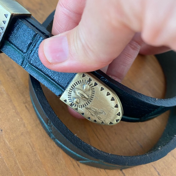 Free People boho western leather belt - Picture 7 of 12